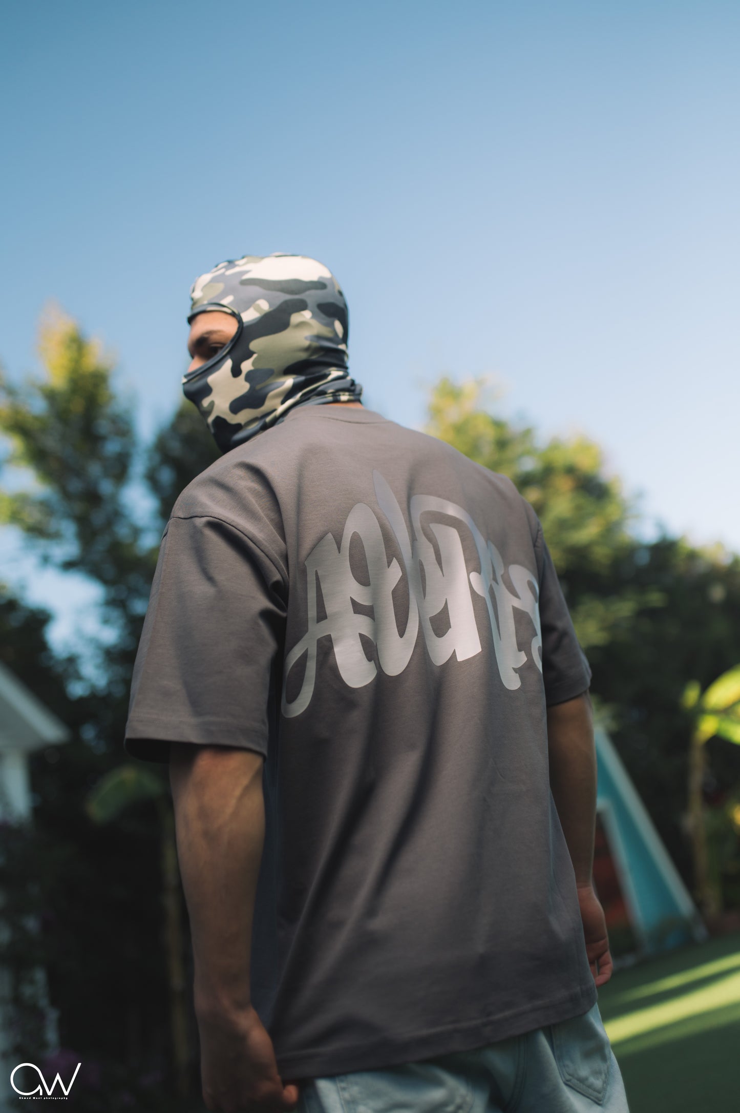 Grey AVeRiS Oversized Tee