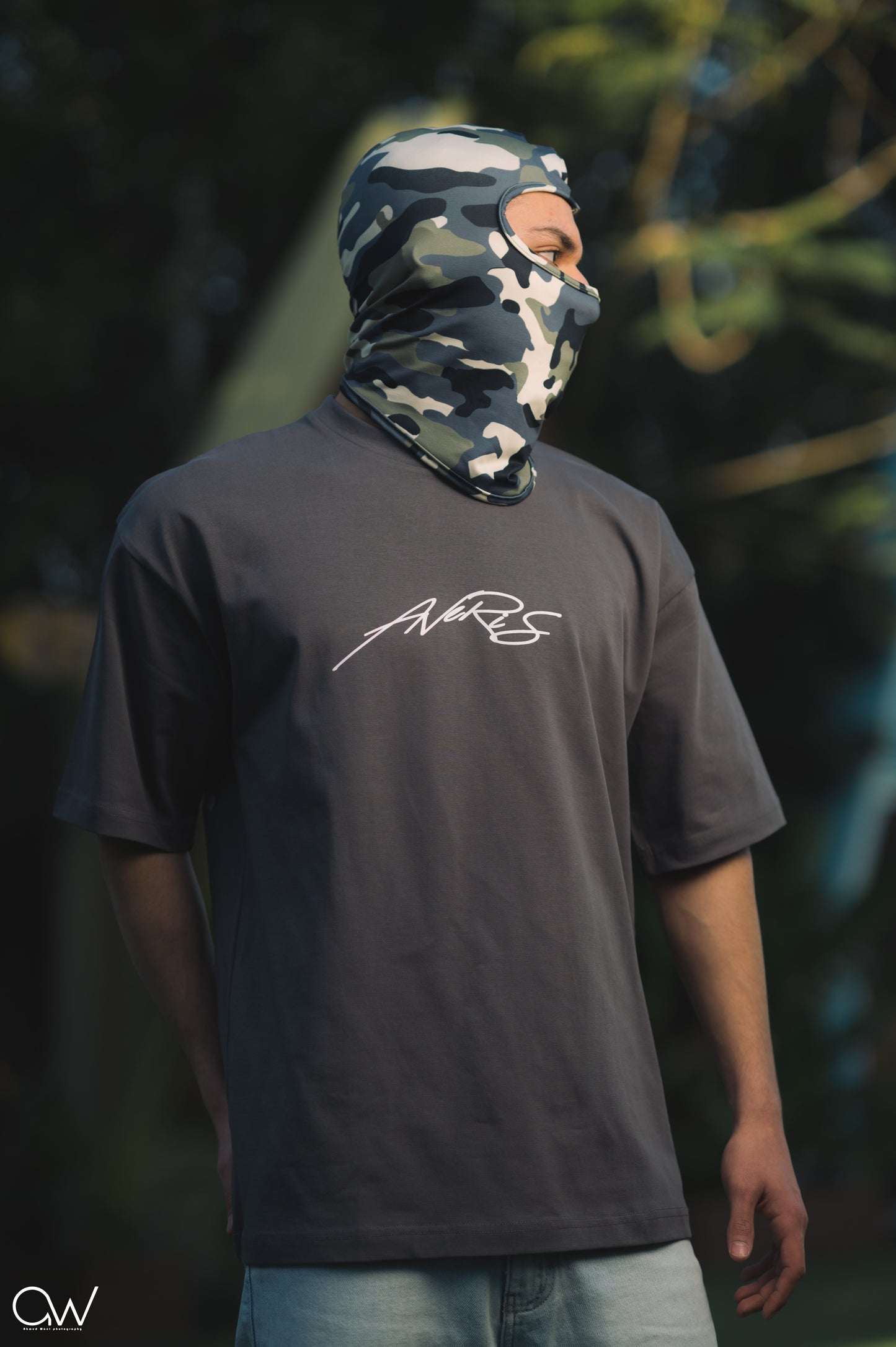 Grey AVeRiS Oversized Tee