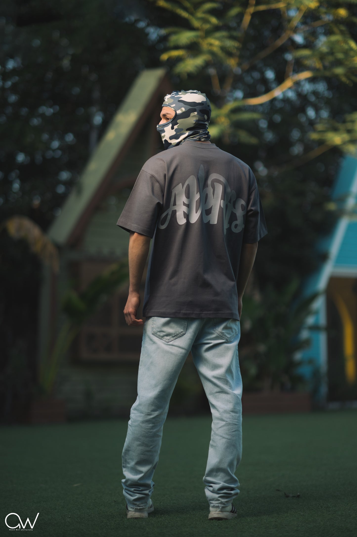 Grey AVeRiS Oversized Tee